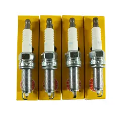 NKG SPARK PLUGS - KIT 4 BUJIA NGK HYUNDAI I10 10 2015 LKR6F