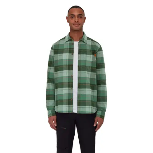 MAMMUT - Camisa Trovat Longsleeve Verde
