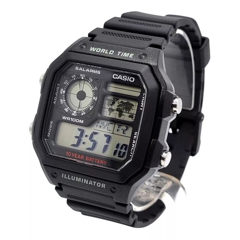 CASIO - Reloj De Pulsera Casio De Hombre Ae-1200wh-1avdf Negro