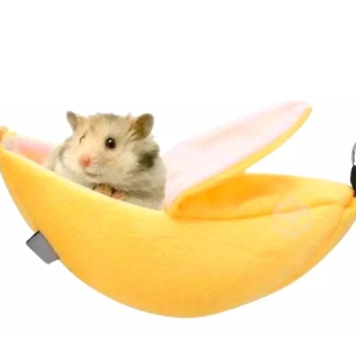GENERICO - Cama Banana Para Hámster Refugio Fauna Salud