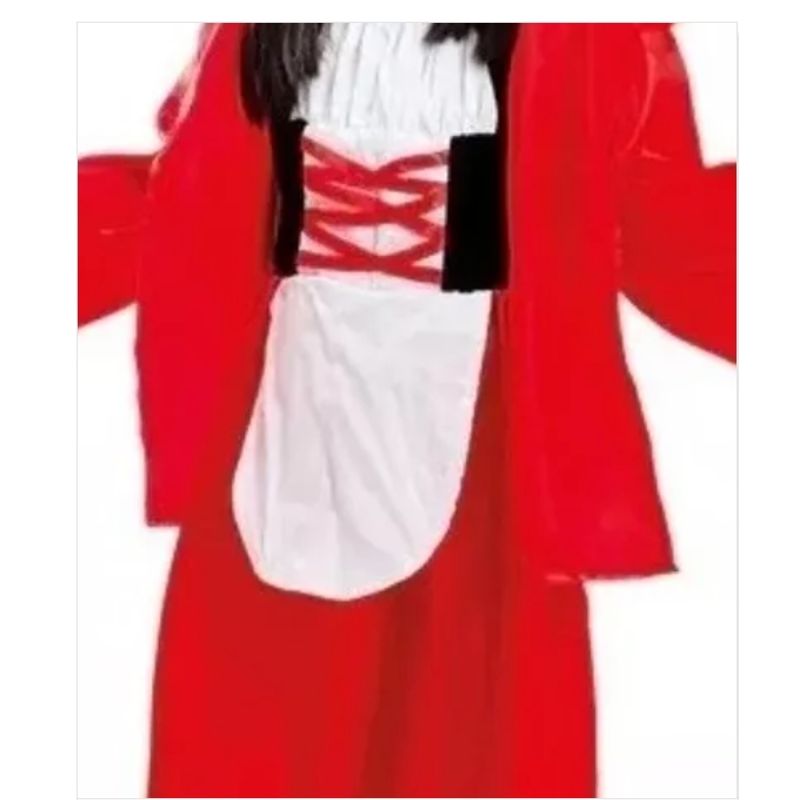 GENERICO - Disfraz De Caperucita roja talla 3-4 años