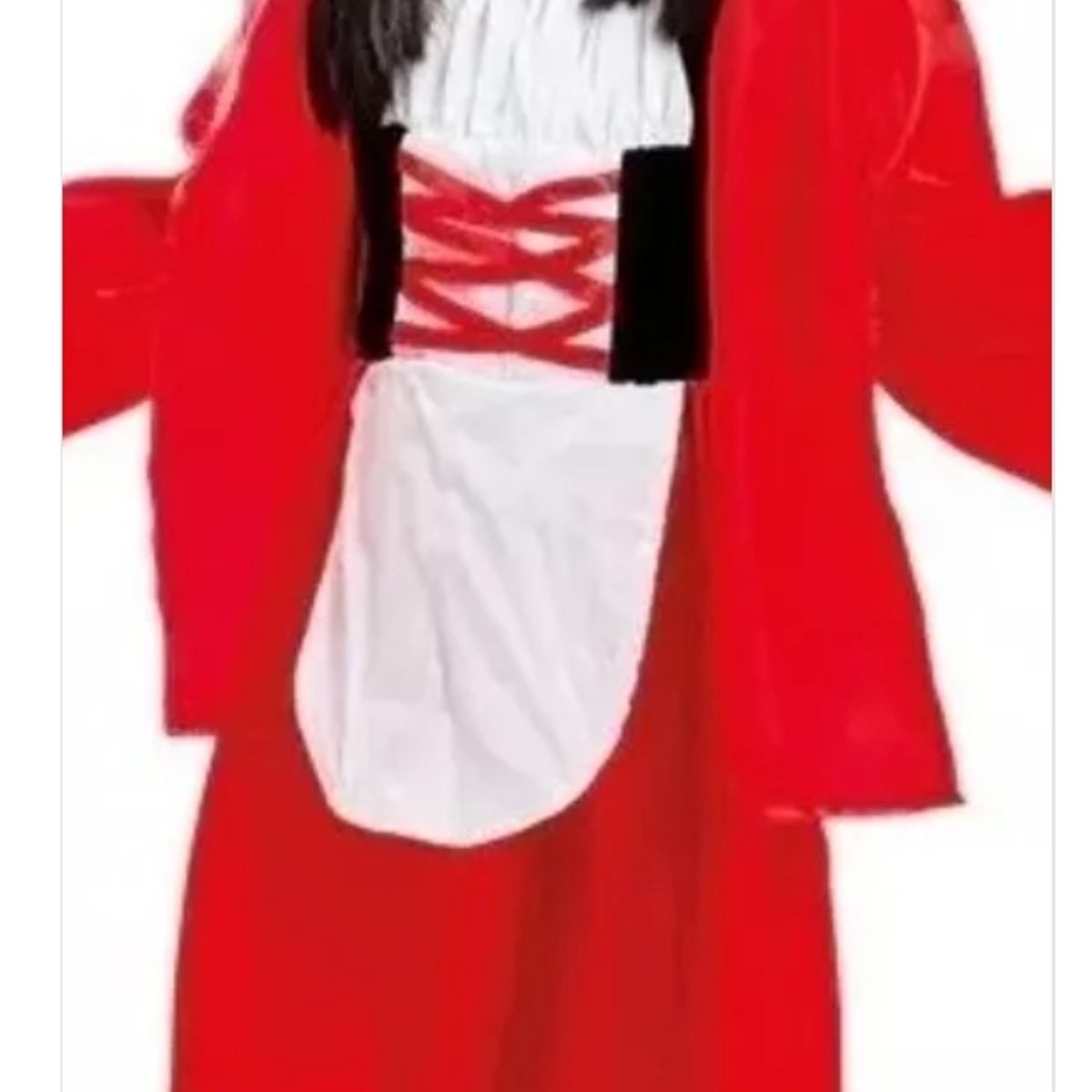 GENERICO - Disfraz De Caperucita roja talla 5-6 años