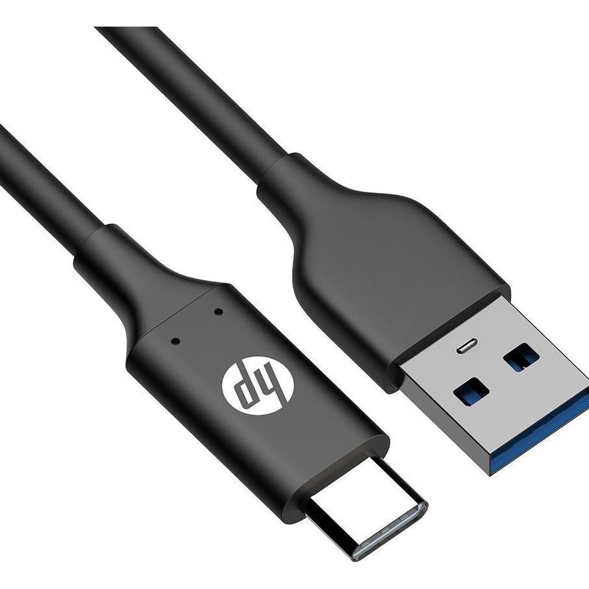 HP - Cable Hp Dhc-tc101 Negro Con Entrada Usb Tipo C A Usb 3.0