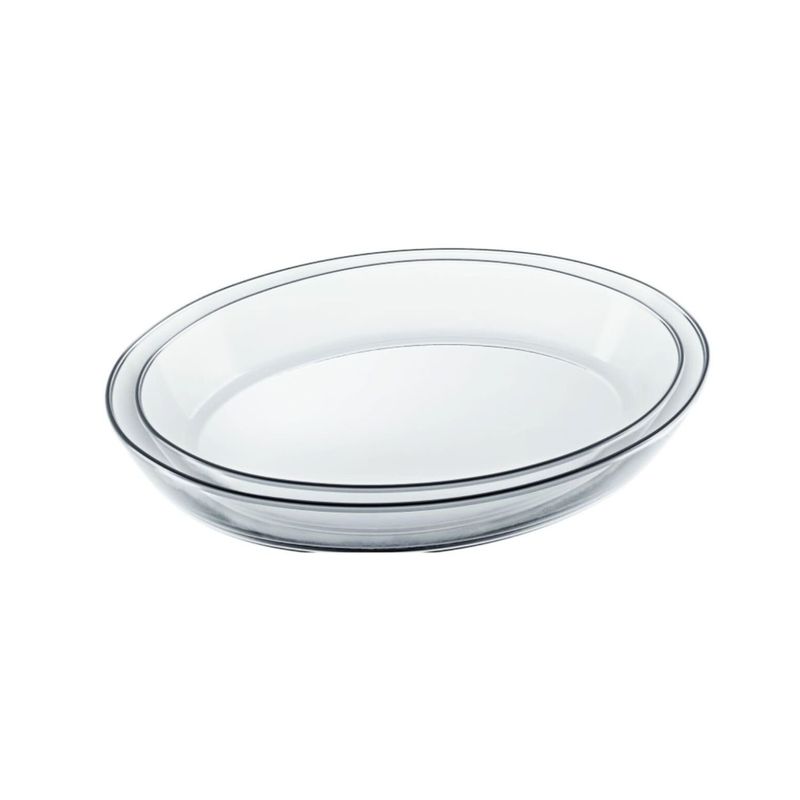 MARINEX - Pack 2 Asaderas Ovaladas 1.6L y 2.4L Marinex Aptas Para Horno