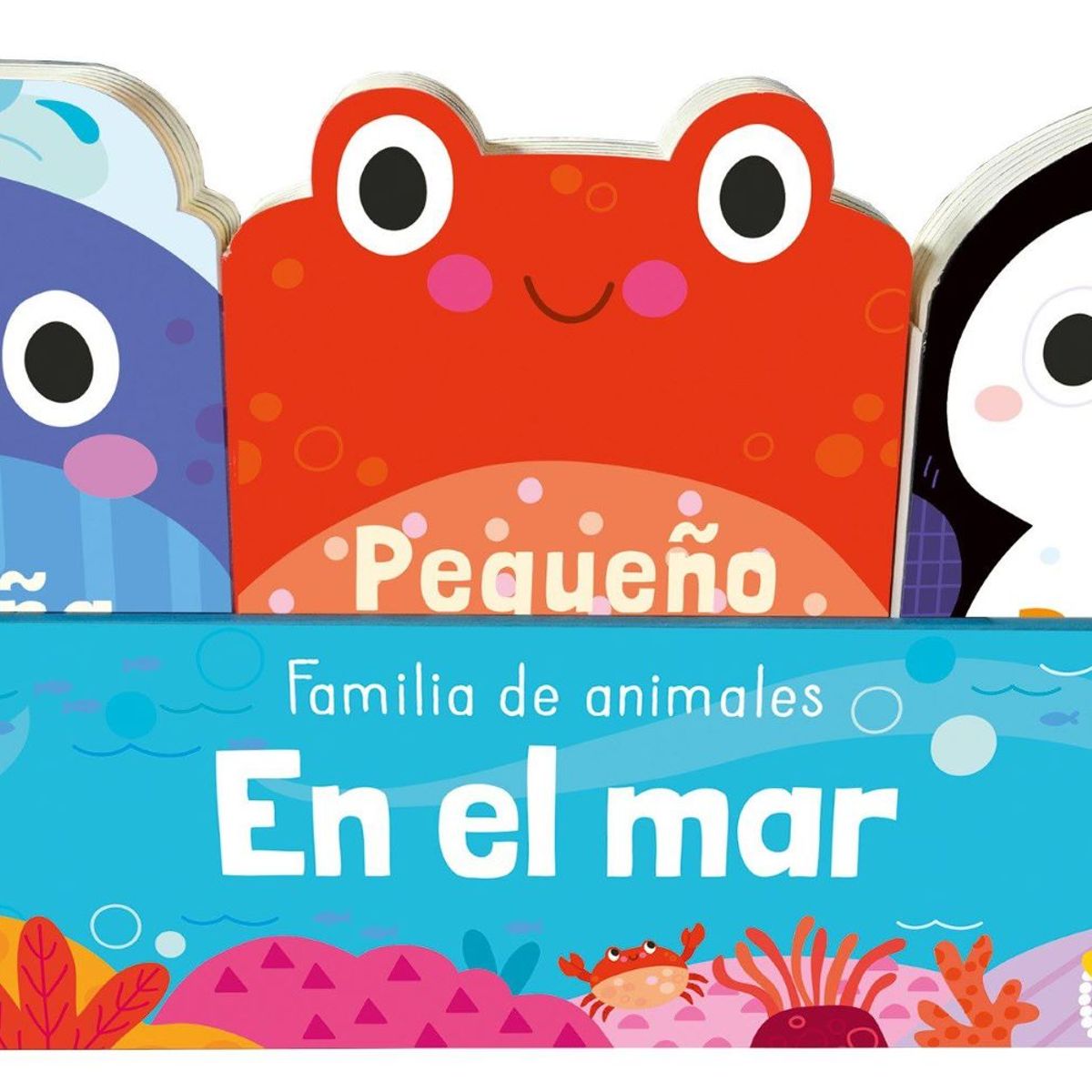 EL GATO DE HOJALATA - Familia de animales - Mar - Cangrejo + pingüino + ballena