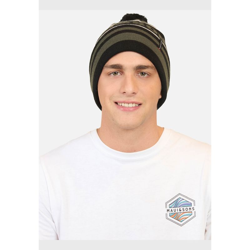 MAUI AND SONS - Gorro M&S Verde Hombre Maui And Sons