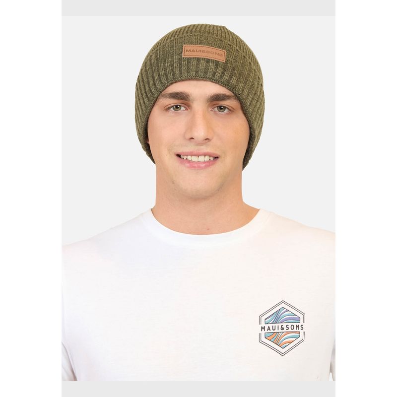 MAUI AND SONS - Gorro Souther Verde Hombre Maui And Sons