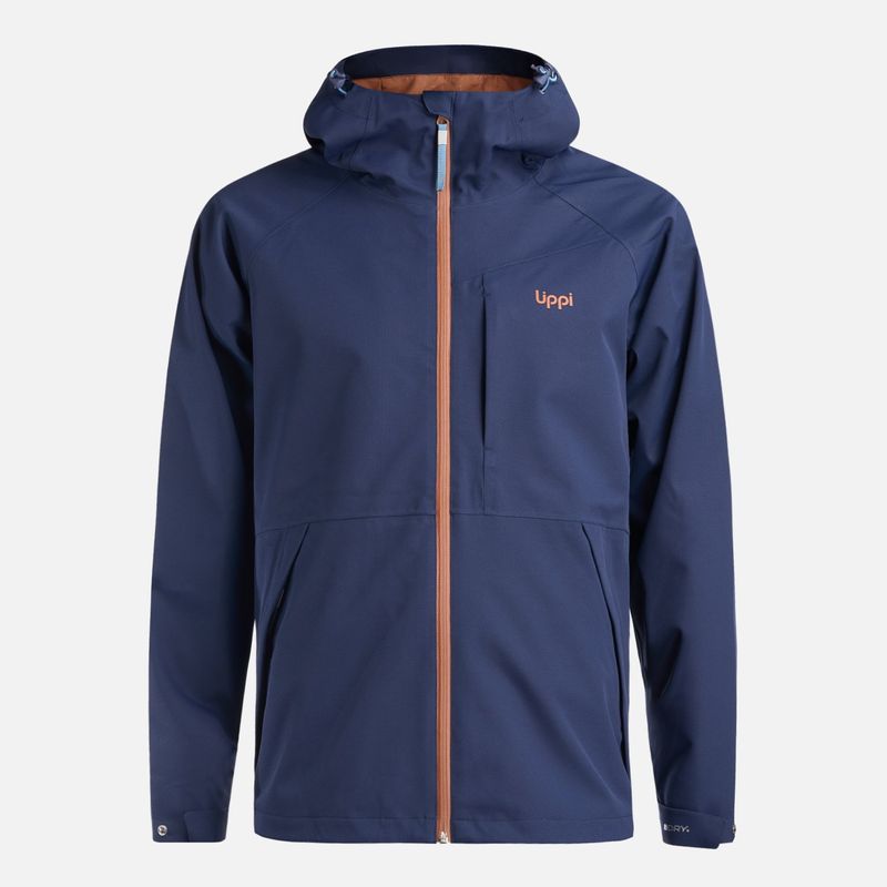 LIPPI - Chaqueta Hombre Massif B-Dry Hoody Jacket Azul Marino Lippi
