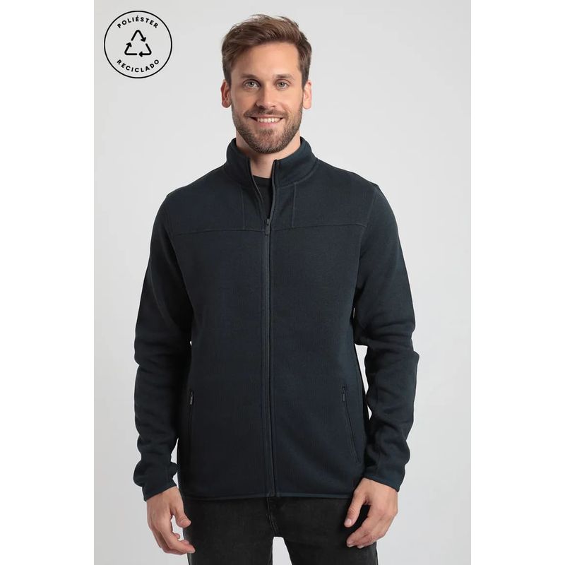 FROENS - Polar hombre Arrayan azul - Poliéster reciclado