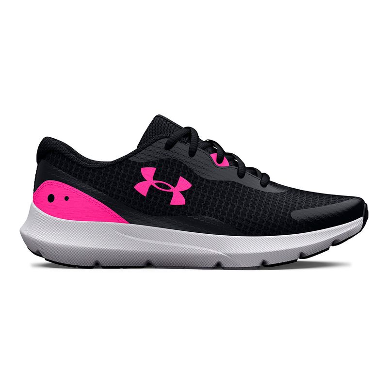 UNDER ARMOUR - Zapatillas de running UA Surge 3 para mujer Negro UNDER ARMOUR