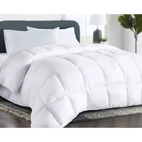 Edredón Nórdico KING Plumón Acolchado Hipoalergénico Blanco