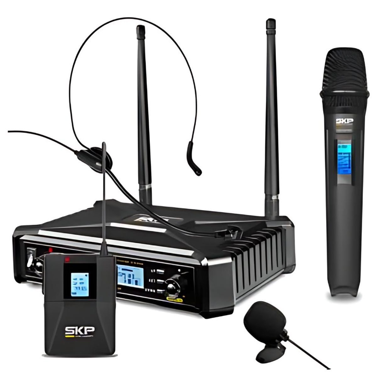 SKP - Micrófono Inalámbrico MultiFrec SKP UHF 700PRO PB-B4