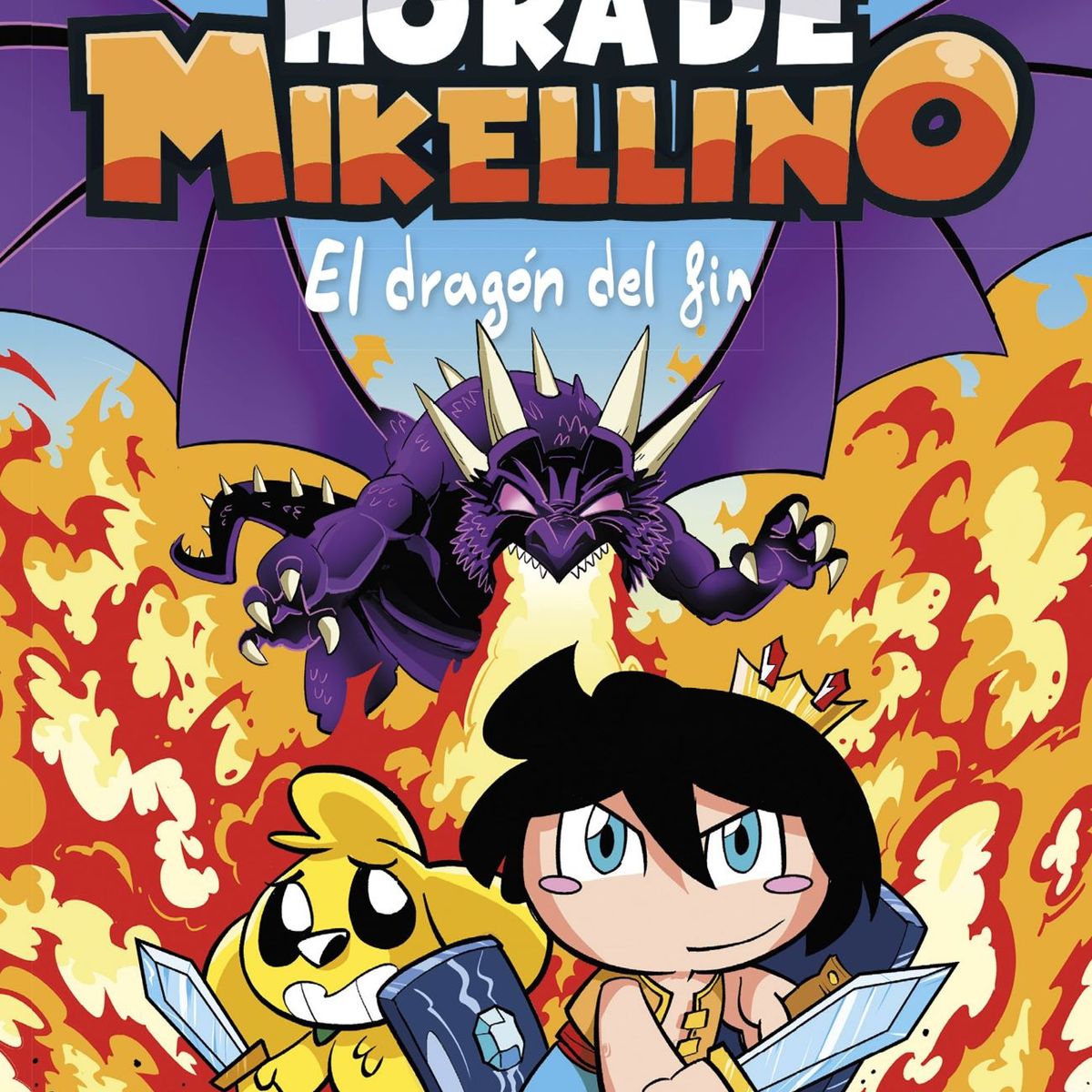 EDICIONES MARTINEZ ROCA - Libro Hora de Mikellino 2: El dragón del fin - El Trollino