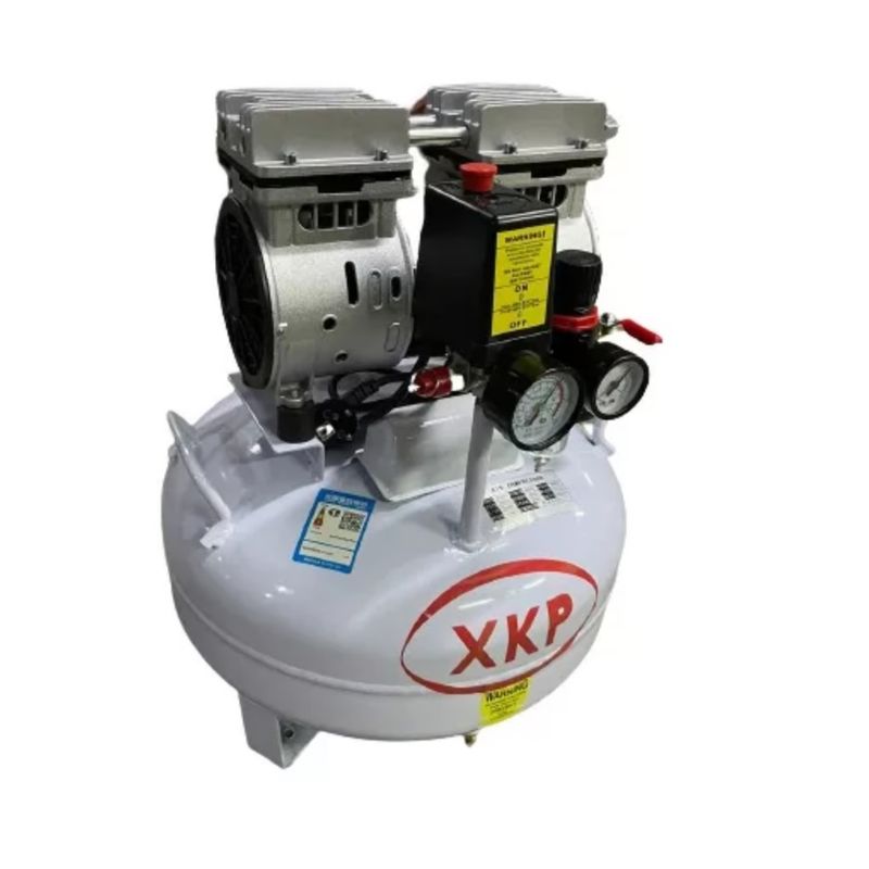 GENERICO - Compresor De Aire Silencioso 25 Litros 600 Whatts Dental Profesional