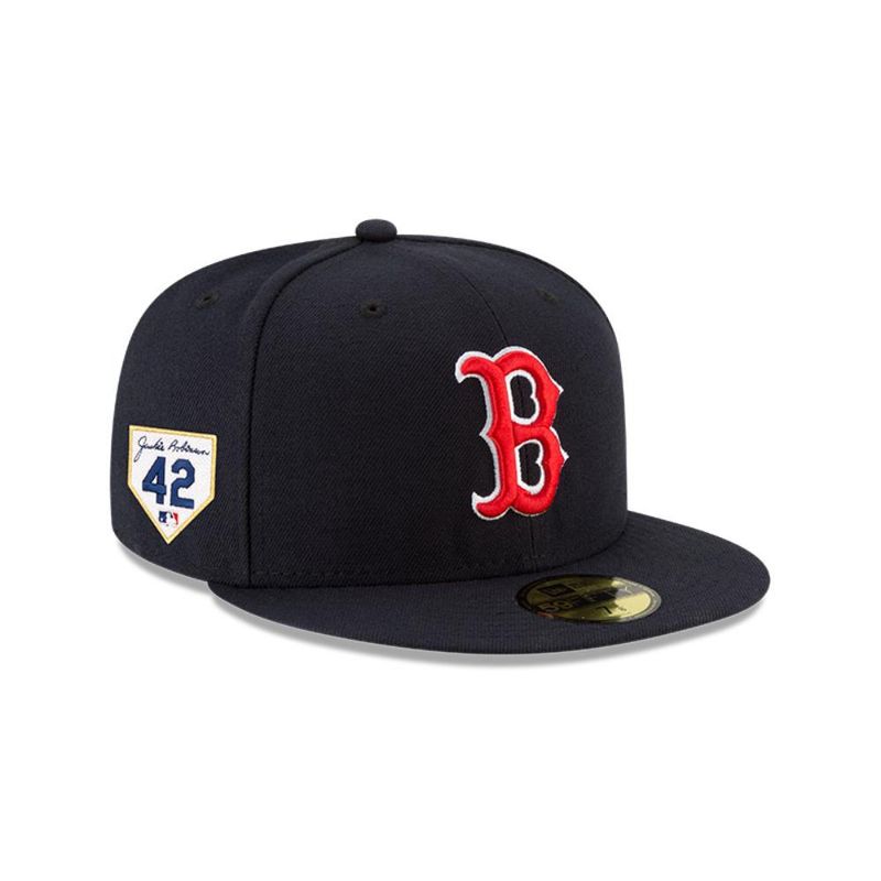 NEW ERA - Gorra Boston Red Sox MLB 59Fifty Jackie Robinson Navy New Era