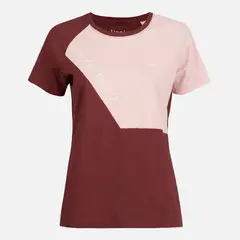 LIPPI - Polera Mujer Vulcano Cotton SS T-Shirt Vino
