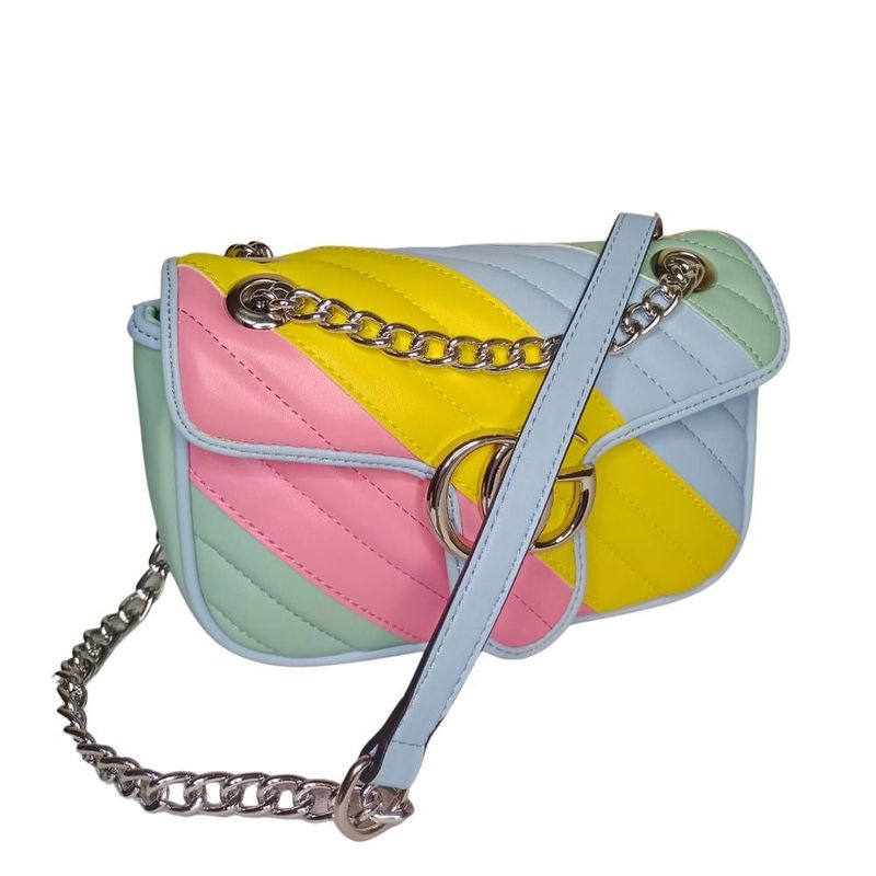 GENERICO - Cartera Crossbody multicolor