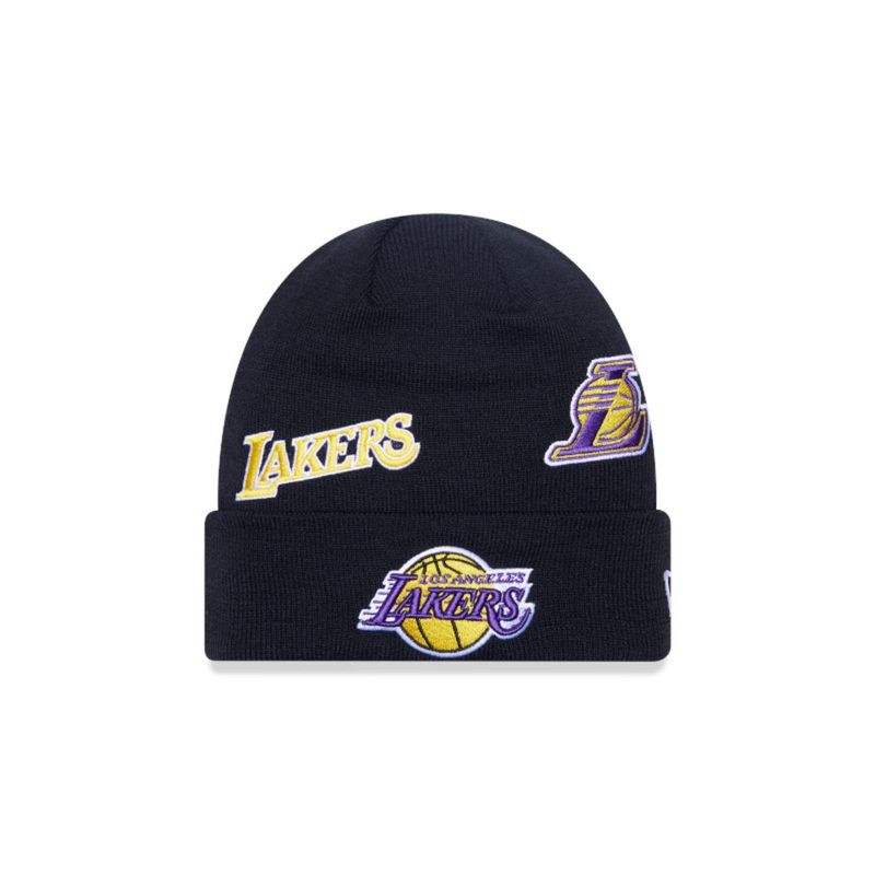 NEW ERA - Knit NBA Los Angeles Lakers Cold Season Black New Era
