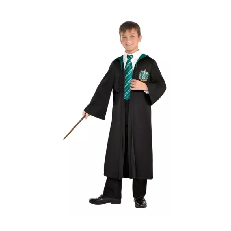 GENERICO - Disfraz De Harry Potter Tunica + Lentes + Varita talla 3-4 años