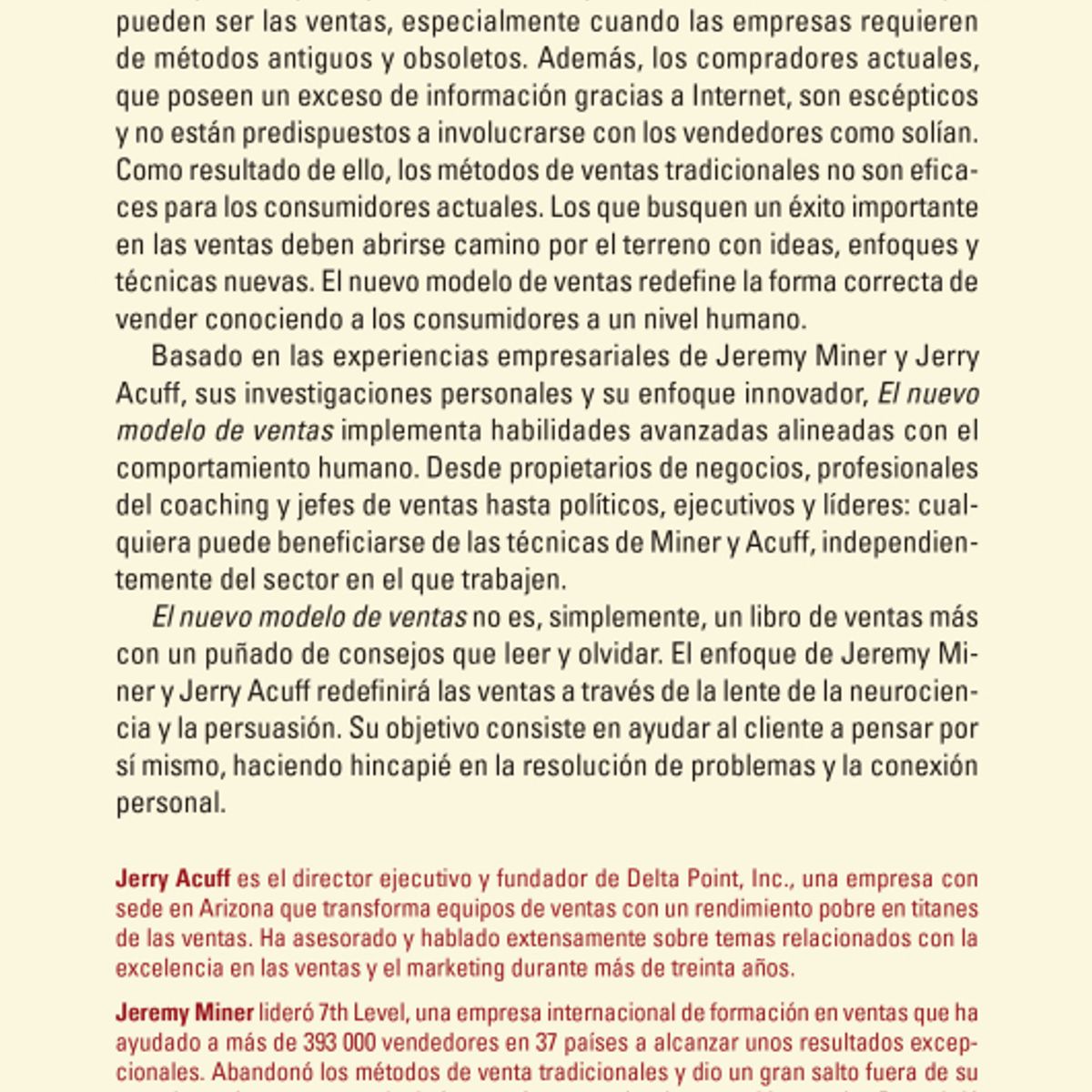 EDICIONES OBELISCO - El Nuevo Modelo De Ventas