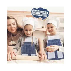 GENERICO - Juego Chef De Cocina Para Niño Rol De Chef Disfraz 11pzs