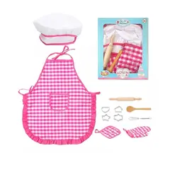 GENERICO - Juego Chef De Cocina Para Niño Rol De Chef Disfraz 11pzs