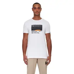 MAMMUT - Polera Massone T-Shirt Hombre Blanco