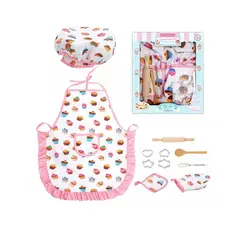 GENERICO - Juego Chef De Cocina Para Niño Rol De Chef Disfraz 11pzs
