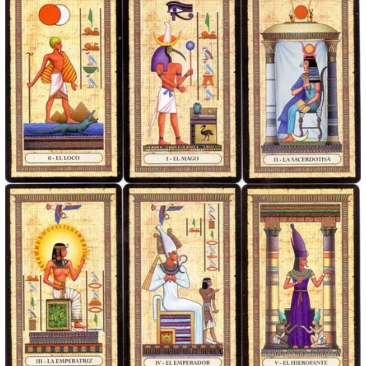 SIRIO EDITORIAL - EL Tarot Egipcio (libro + cartas)