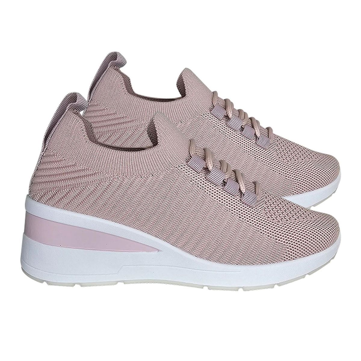 GENERICO - Zapatillas Deportivas para Mujer con Plataforma y Tejido Transpirable