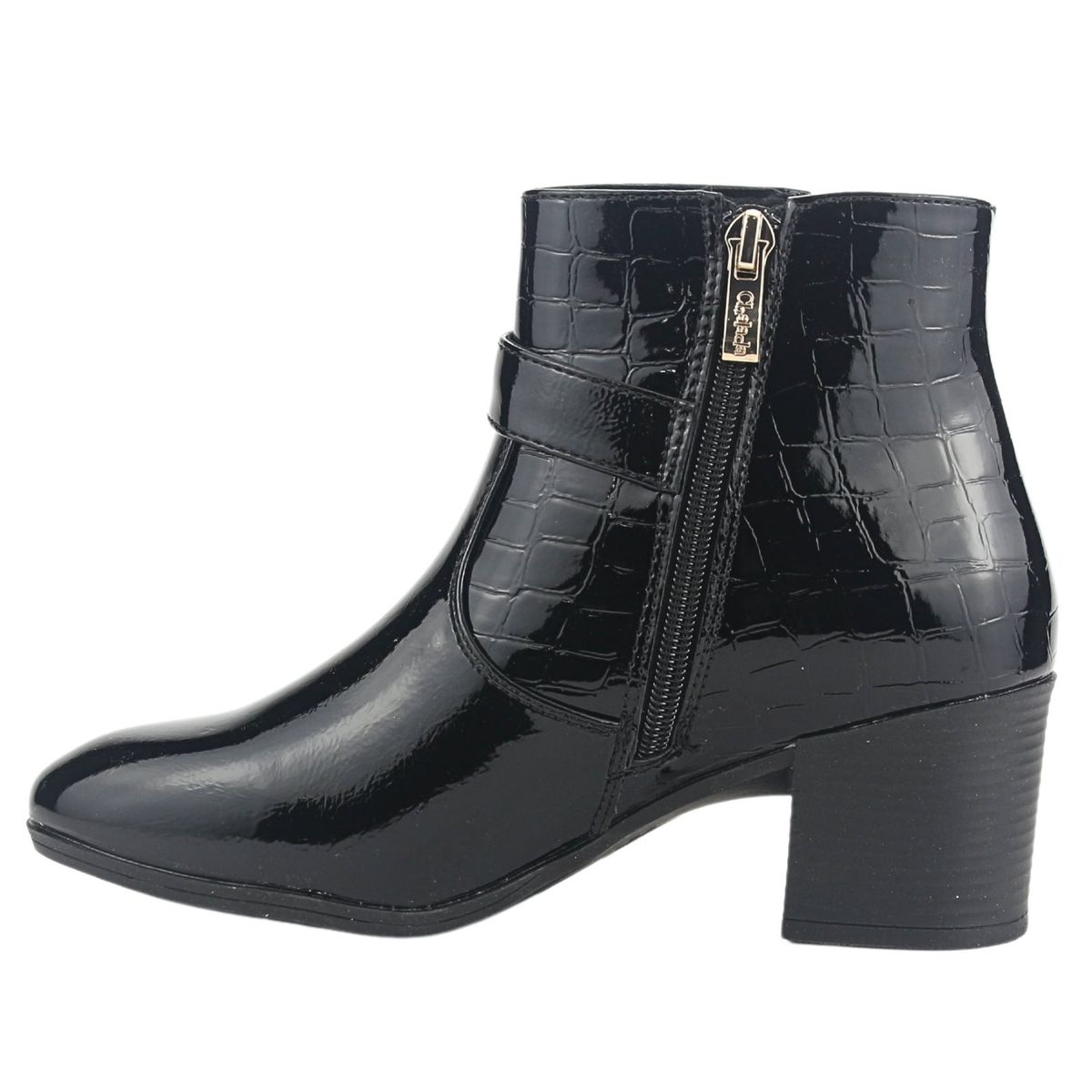 CHALADA - Botin Mujer Negro Casual Chalada Gally-4