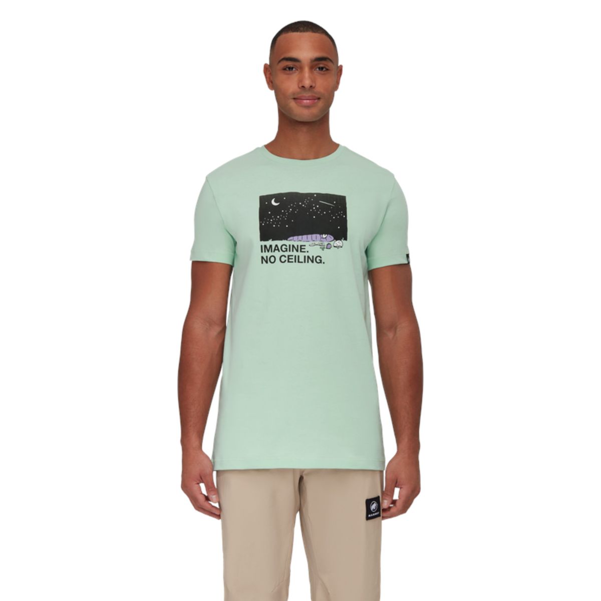 MAMMUT - Polera Massone T-Shirt Verde MAMMUT
