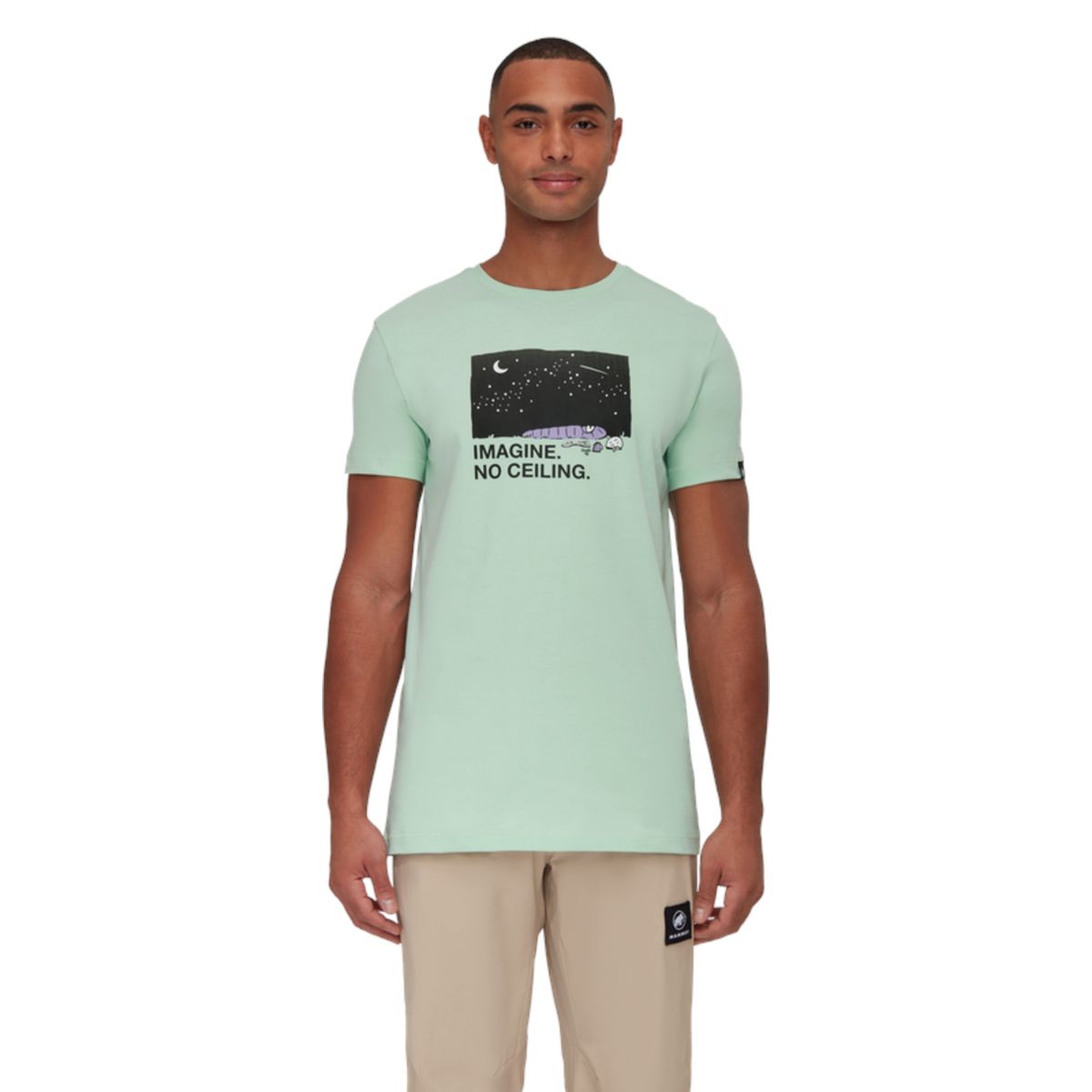 MAMMUT - Polera Massone T-Shirt Verde MAMMUT
