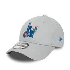 NEW ERA - Gorra Los Angeles Dodgers MLB 9Forty Flower Graphic Grey