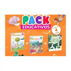 TOP10BOOKS - TEXTO PACK PREKINDER TRAZOS Y LETRAS 1 + LÓGICA Y NÚMEROS 1 + VIERNES VERDES /