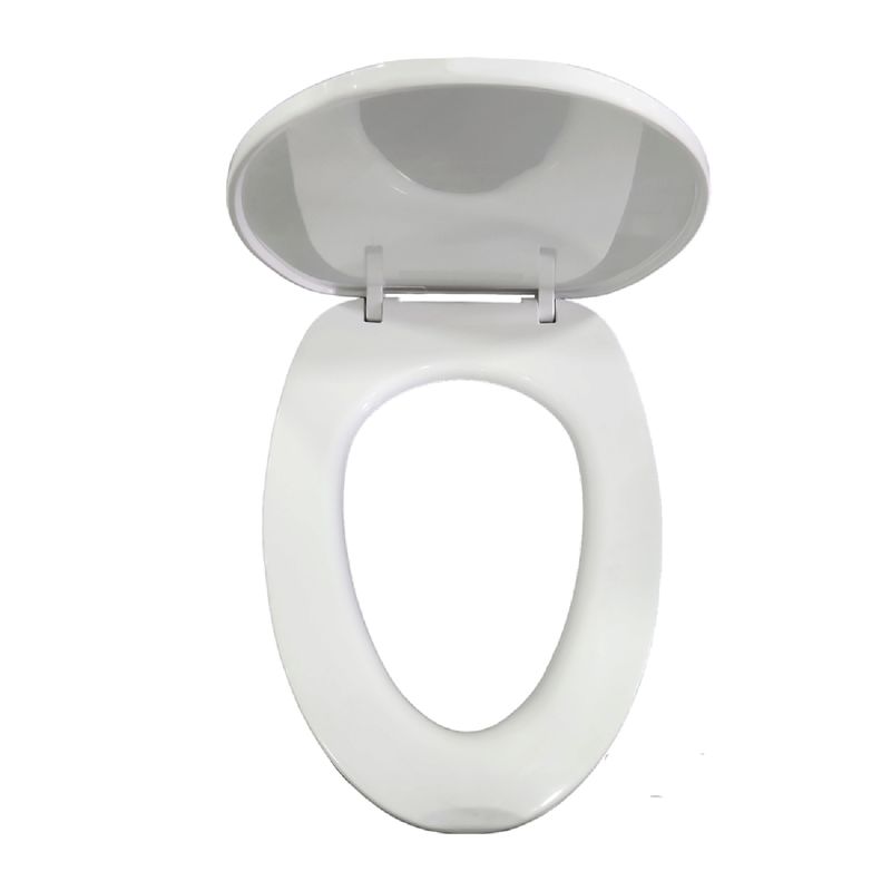 GENERICO - Asiento Tapa WC Elongada Stella - Blanco