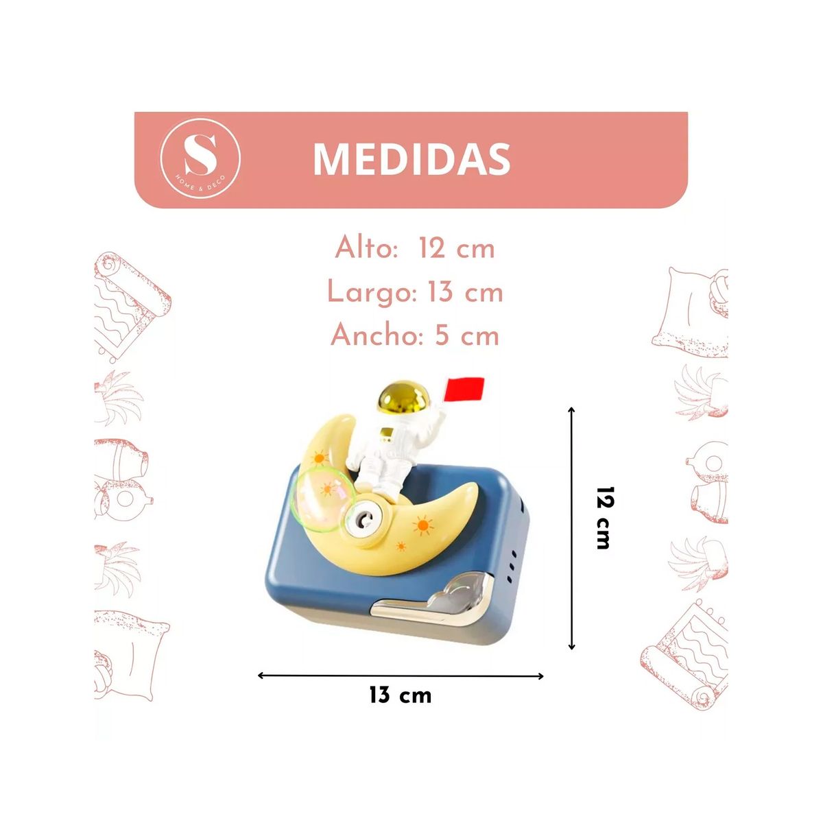 GENERICO - Camara Lanzadora De Burbujas Niños Juguetes