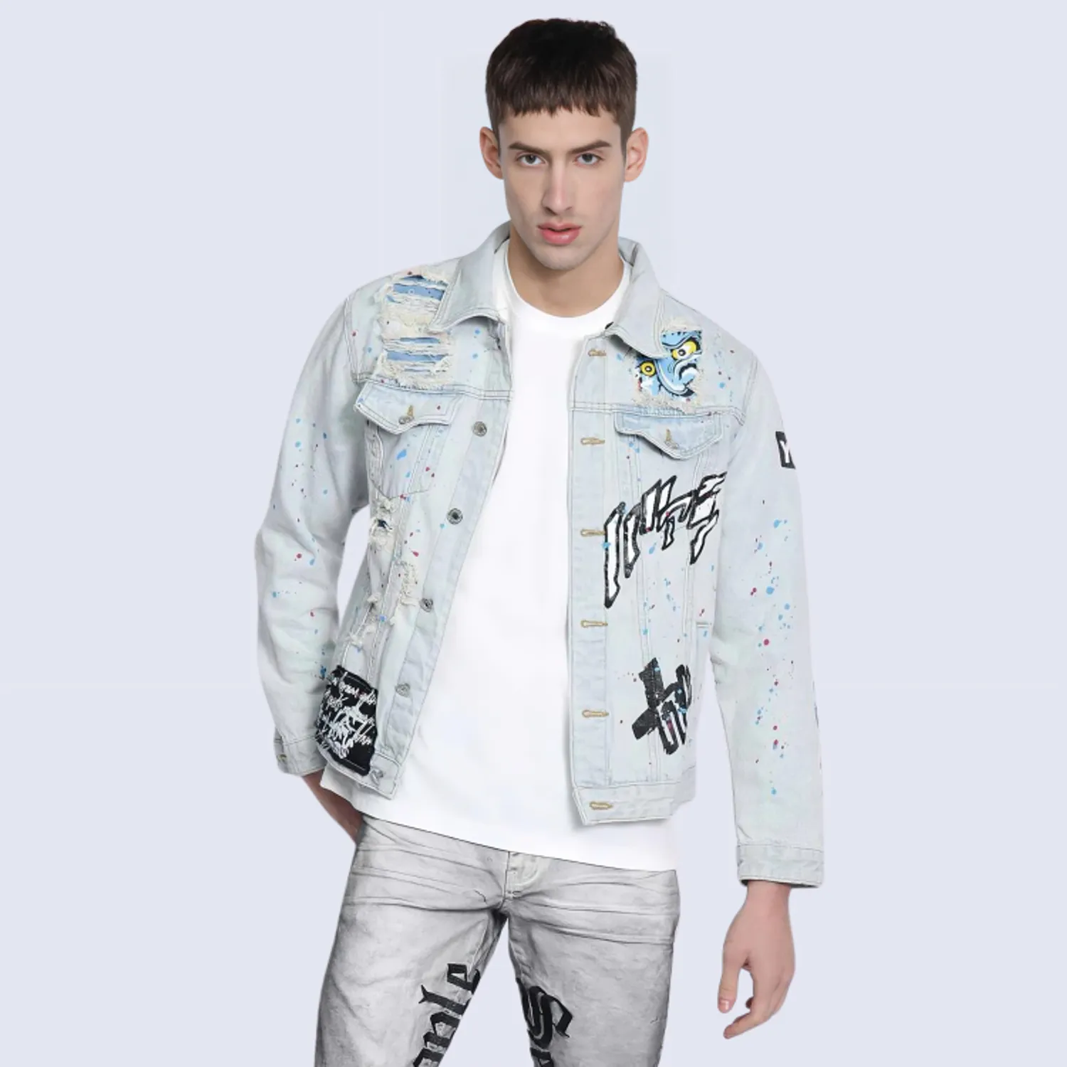 D'JOE Chaqueta Denim Polonia Hombre | Falabella Chile