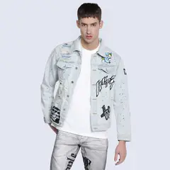 D'JOE - Chaqueta Denim Polonia Hombre