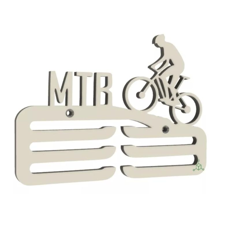 GENERICO - Medallero Mtb Colgador Para Medallas Ciclismo De Pared
