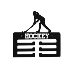 GENERICO - Medallero Hockey Femenino Colgador Para Medallas A Muro