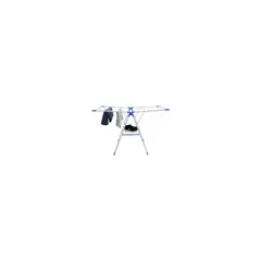 GENERICO - Tender Metalico Para Ropa De Pie Plegable Tendero 133 Cm
