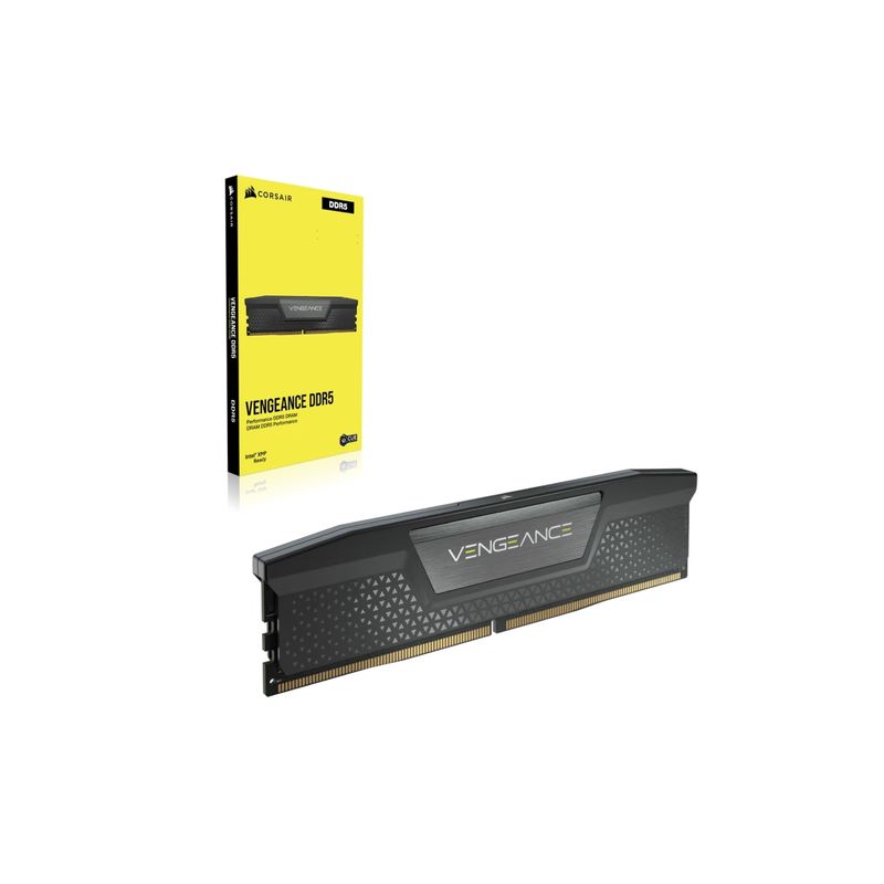 CORSAIR - Memoria RAM Corsair Vengeance de 16GB DDR5 5200MHz CL40 DIMM CORSAIR