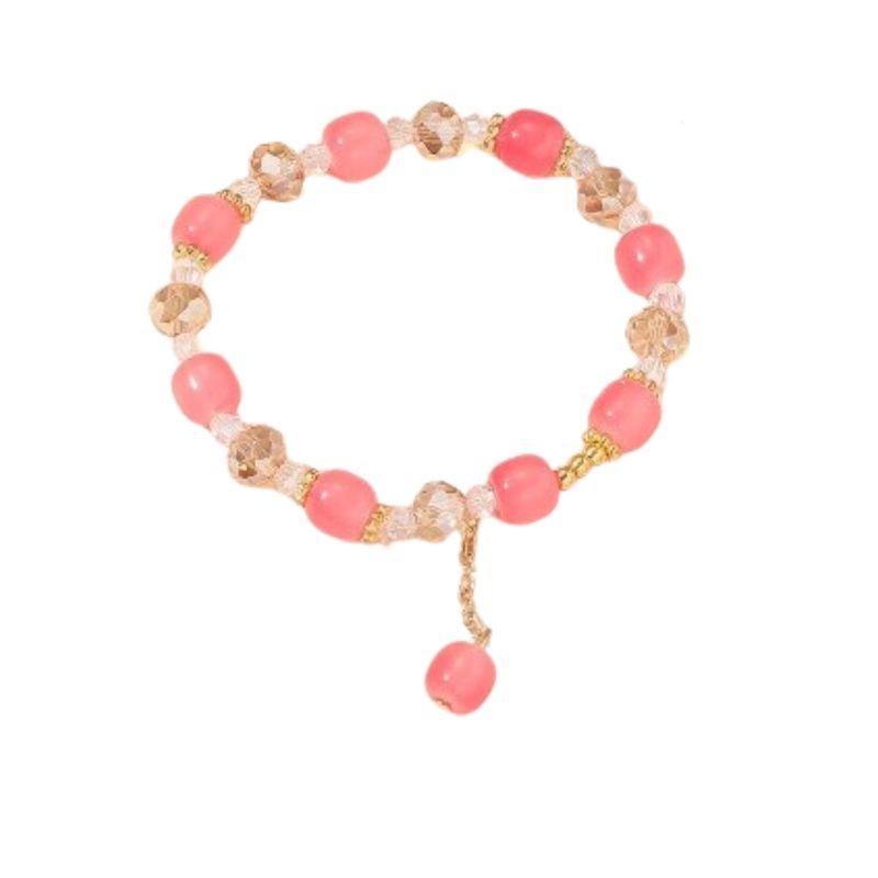 GENERICO - Pulsera con cuenta de moda cristal de colores