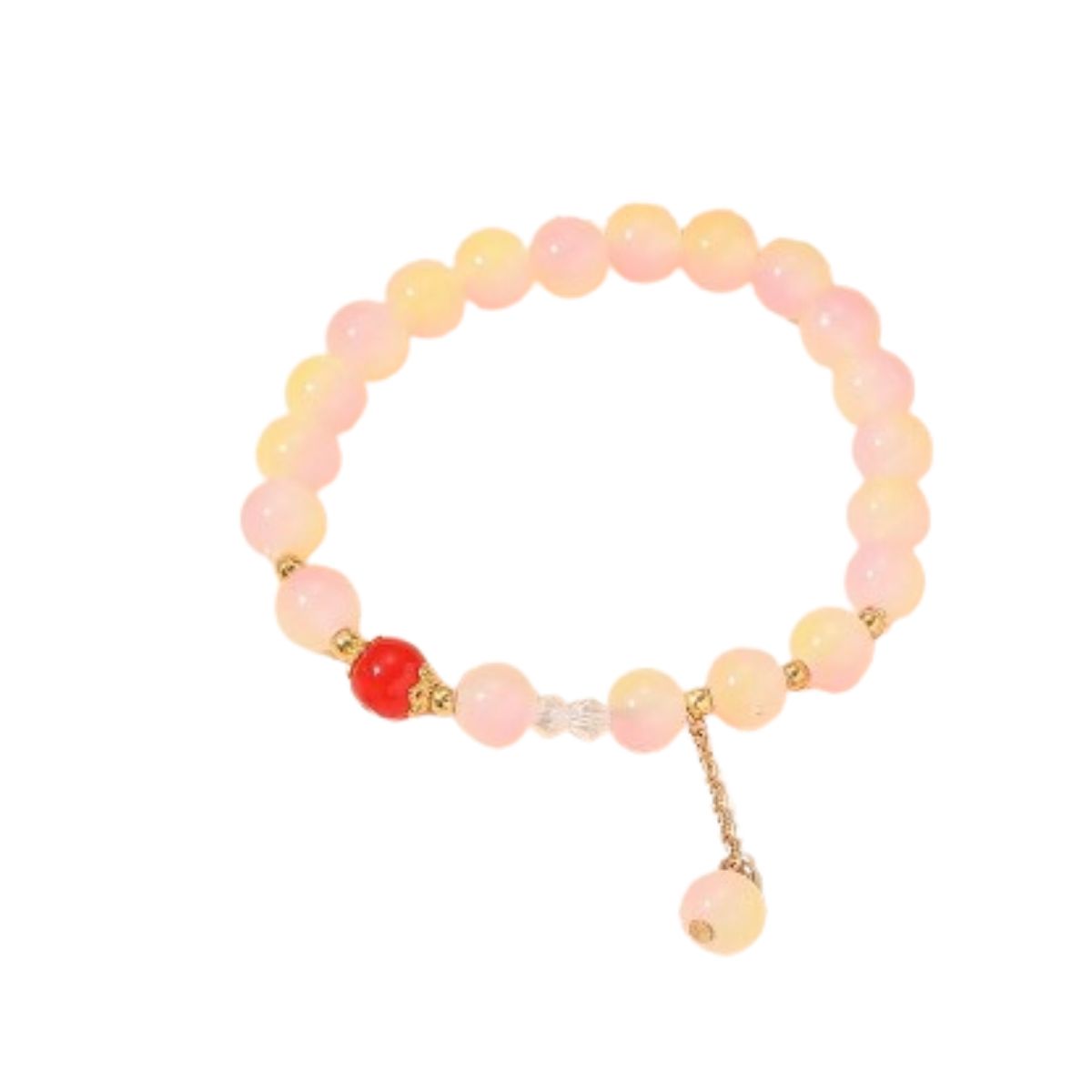 GENERICO - Pulsera con cuenta de moda cristal de colores