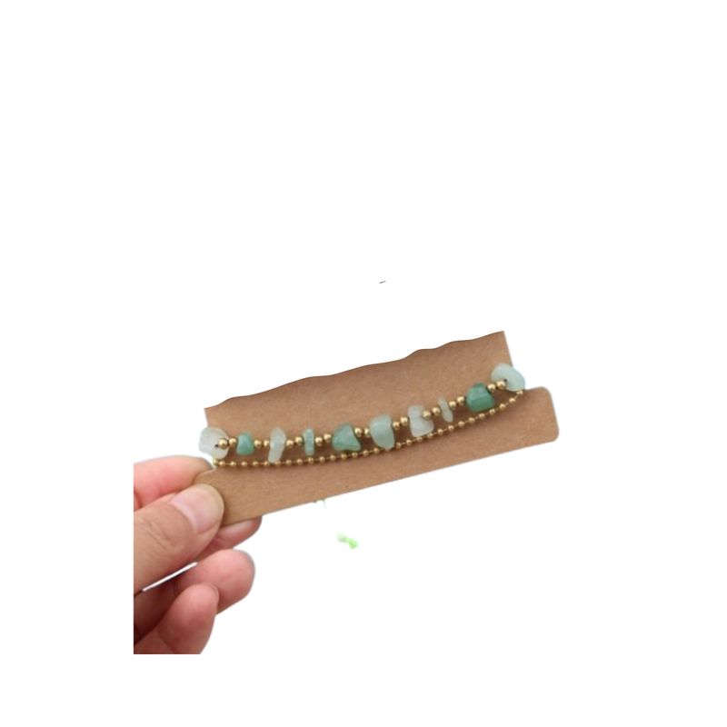 GENERICO - Pulsera con diseño de piedra y colores