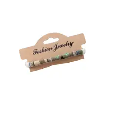 GENERICO - Pulsera con diseño de piedra y colores
