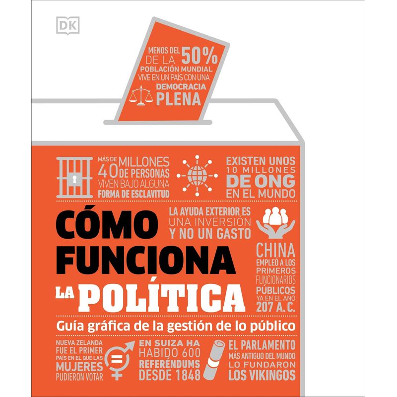 EDITORIAL DK - Libro Cómo funciona la política - DK DK