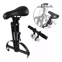 GENERICO - Asiento Infantil Delantero Bicicleta Sillín Niño Hasta 25 Kg