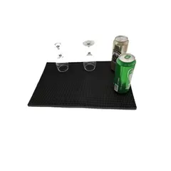 GENERICO - Alfombrilla Goma Barmat Barra Bar Cafetería Barista 45x30cm